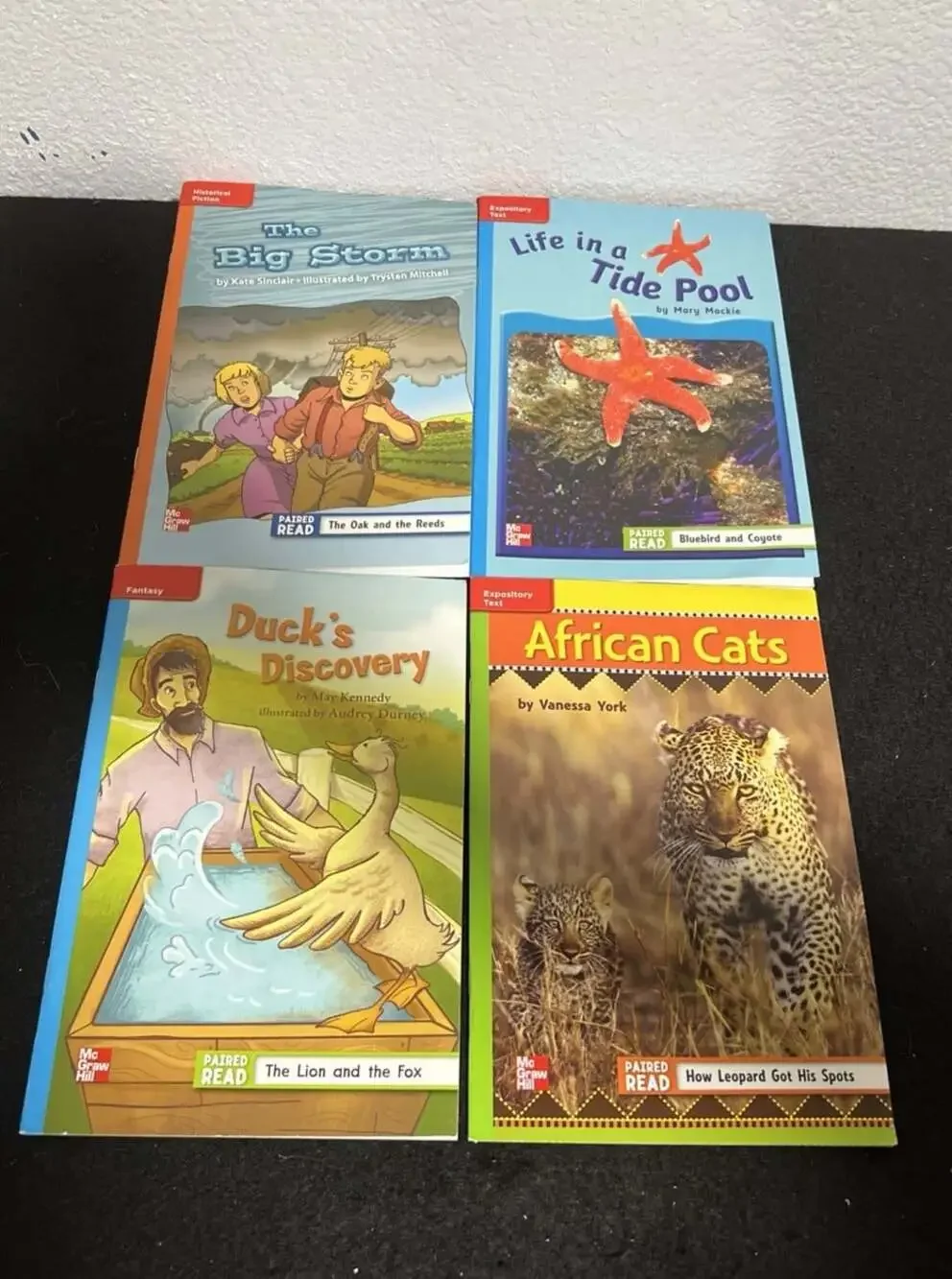 McGraw Hill Readers 3rd Grade Reading Level 8 Books Home School